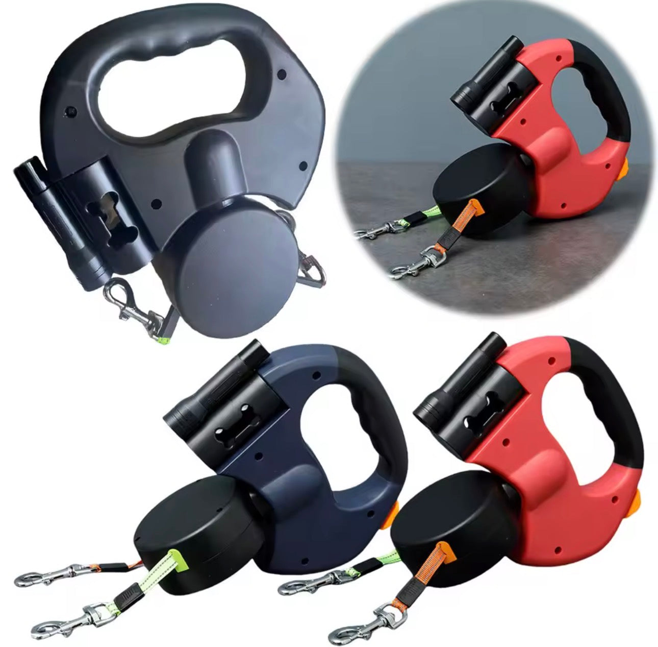 Double Headed Dog Leash