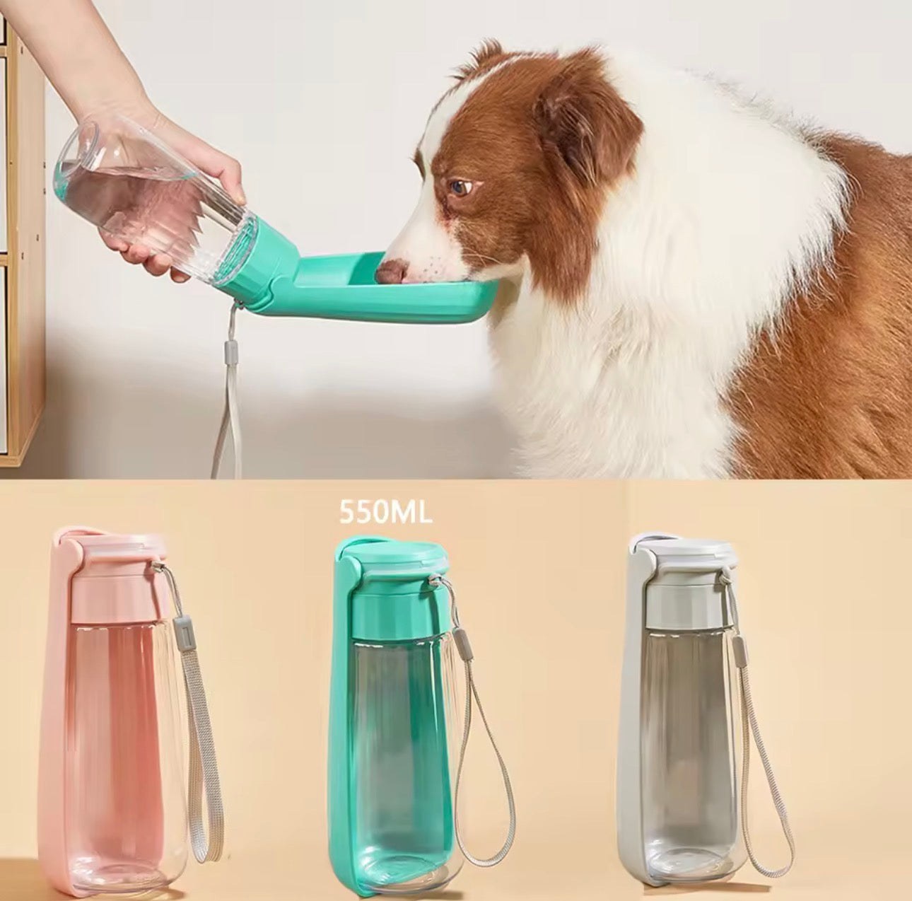Fold Dog Water Bottle