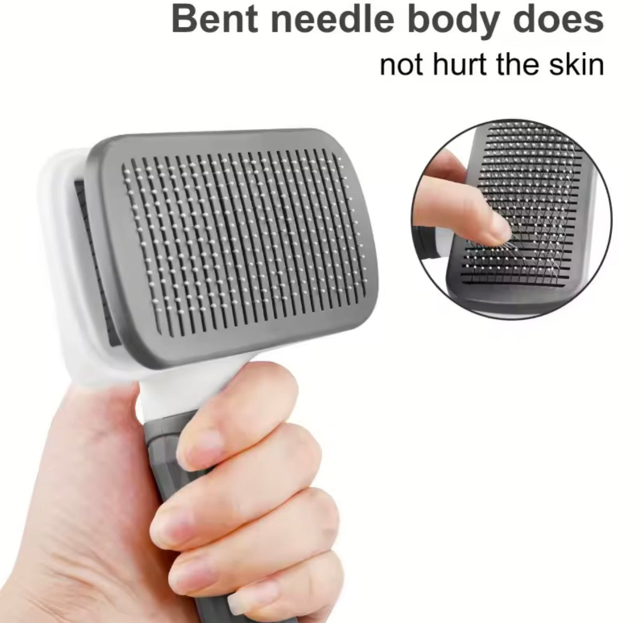 Dual-Use Dog Cat Grooming Brush
